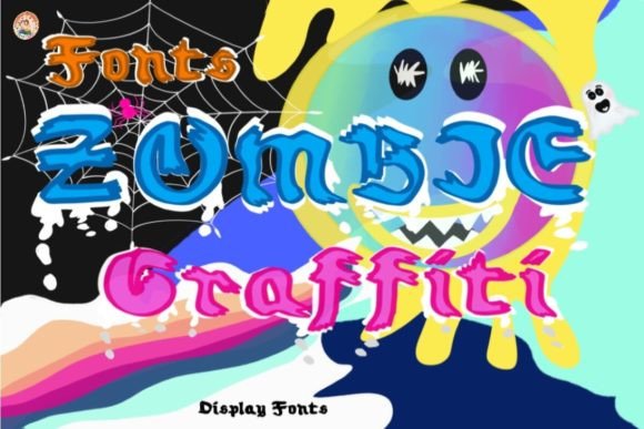 Download Zombie Graffiti Fonts - Premium Resources