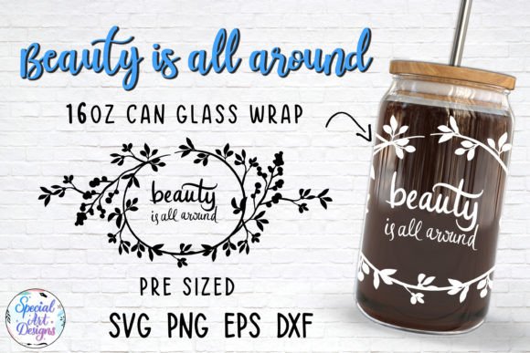 Download Beauty is All Around Cut File - Premium Bundle
