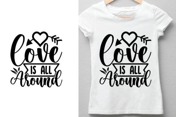 Download Love is All Around-SVG Design - Premium Bundle